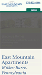 Mobile Screenshot of eastmountainapt.com